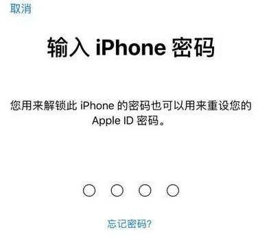 资溪苹果15维修网点分享iPhone 15六位密码怎么改四位 