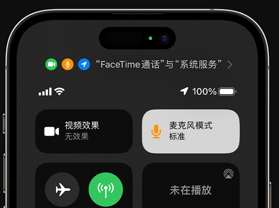 资溪苹果授权维修网点分享iPhone在通话时让你的声音更清晰 