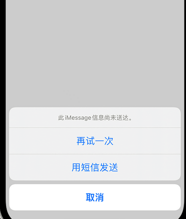 资溪apple维修iPhone上无法正常发送iMessage信息